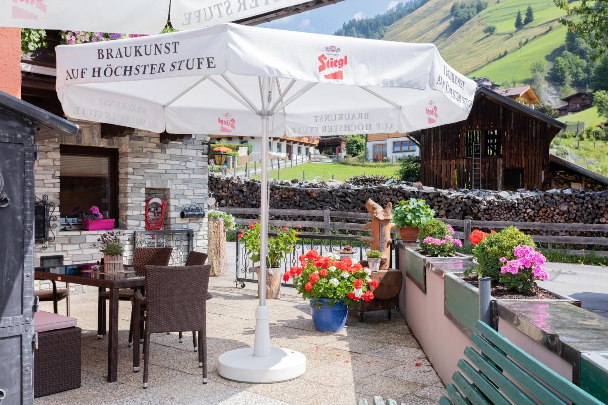 Fruehstuecks- Pension Sonnblickhof Rauris Buitenkant foto